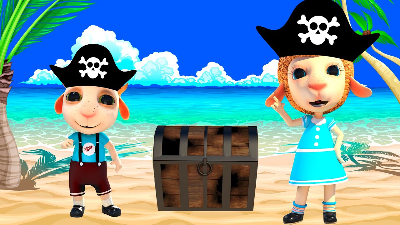 Crianças Fingem ser Piratas | Desenho Animado | Dolly e Amigos - Brasilia