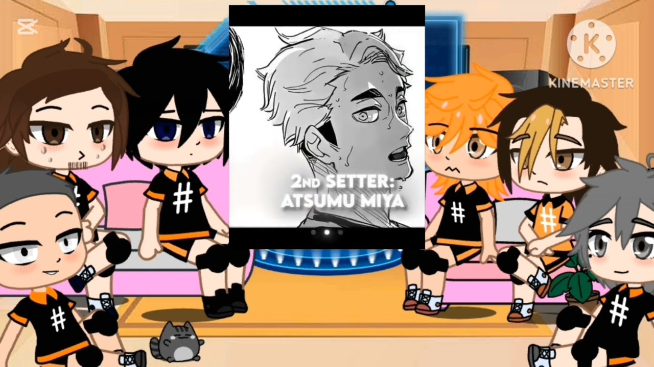 🏐Haikyuu reac to🏐//Kagehina//⚠️spoiler manga⚠️//1/2//🧡💙.leer descripción.