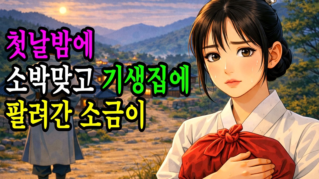 첫날밤에 소박맞고 기생이된 소금이ㅣ야담 ㅣ오디오북 ㅣ