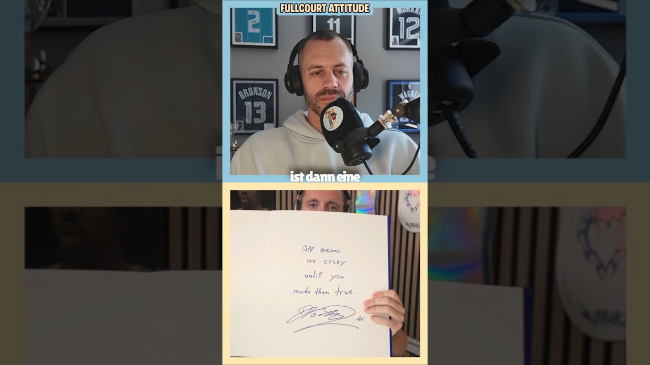 Widmung vom deutschen 🐐einfach anders. G&ouml;nnt euch Fullcourt Attitude Folge 10 🏀🎙️🏀