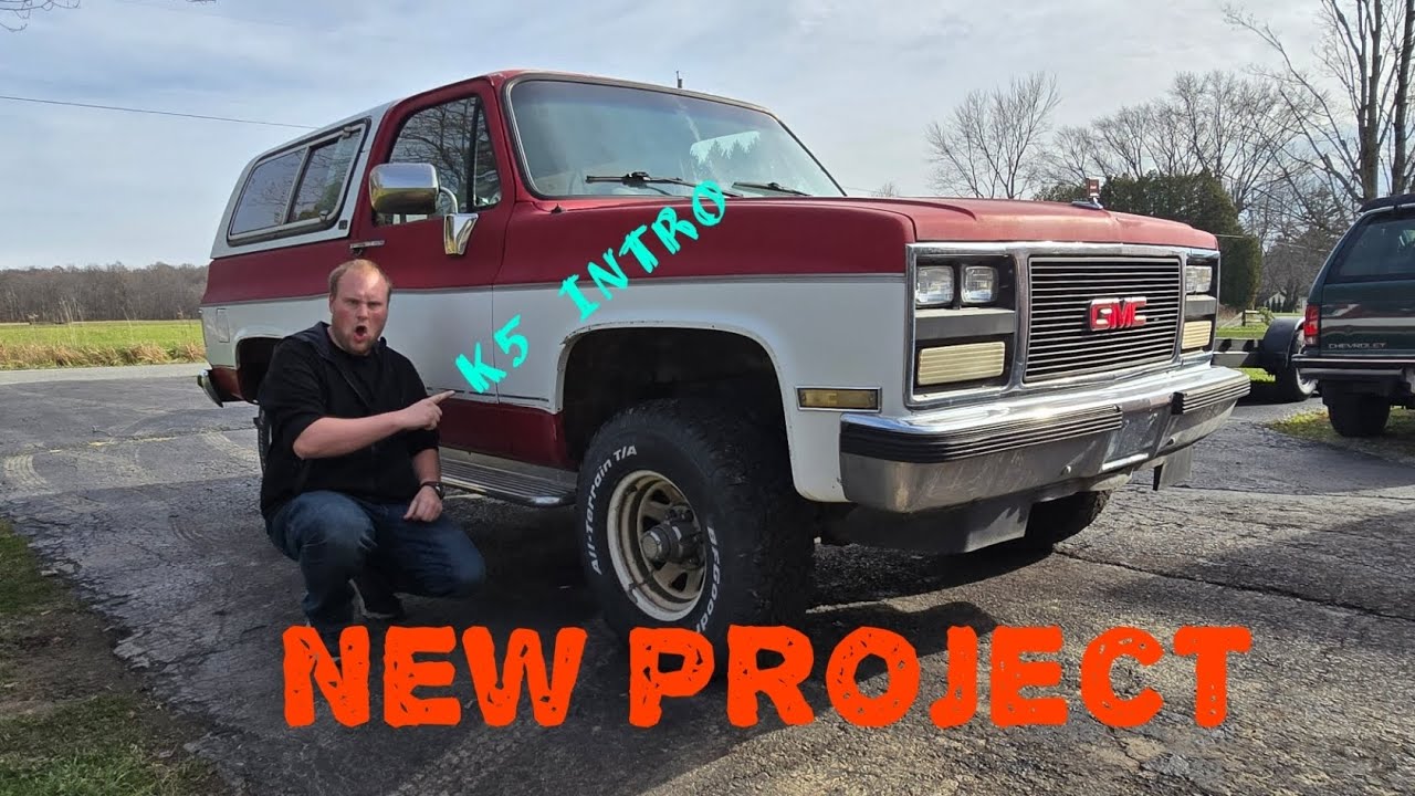 New K5 Blazer Project Walk Around