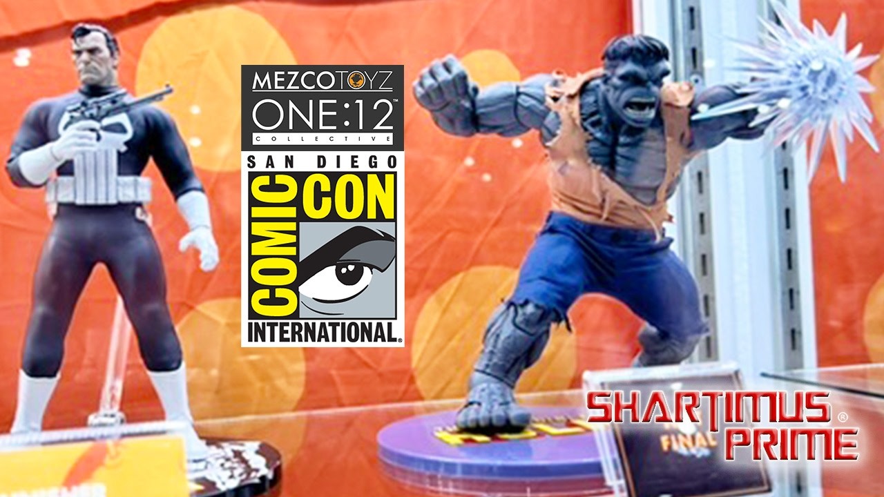 Новинки Marvel, DC и фигурки One:12 Collective на стенде Mezco Toyz на SDCC 2026