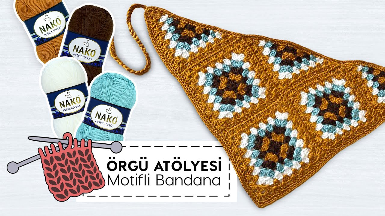 Bu Baharın Trendi | Motifli Bandana Yapımı