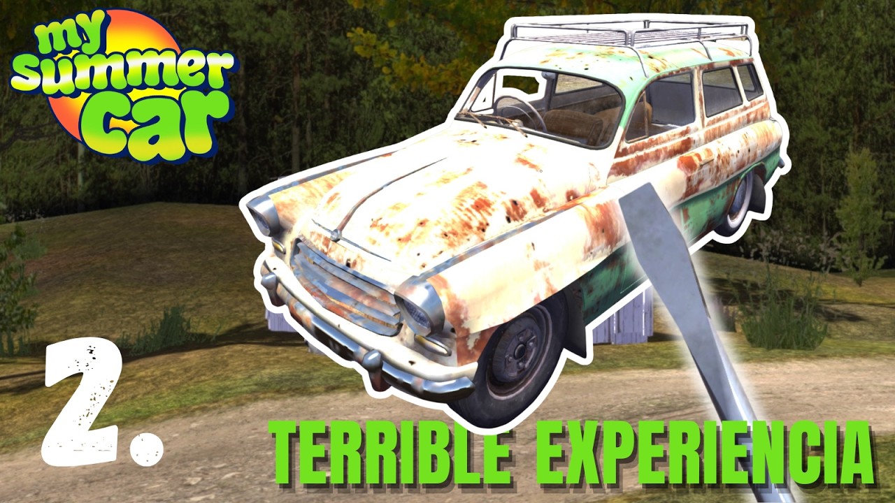 El PEOR Vehículo Del Juego MY SUMMER CAR | Gameplay Español