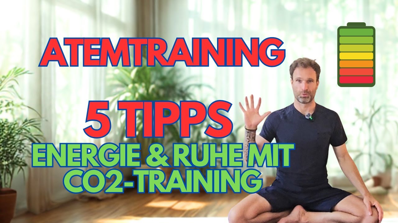 Atemtraining: 5 Tipps f&uuml;r mehr Energie und Ruhe durch CO2-Toleranztraining