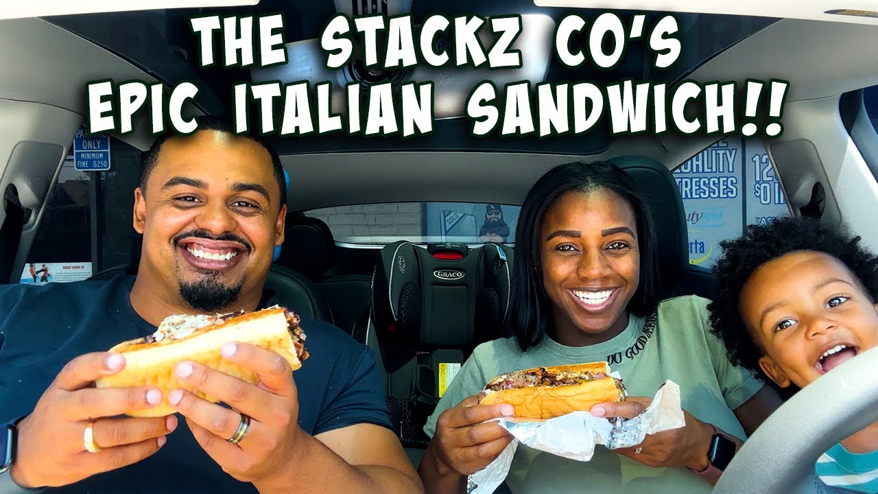 The Stackz Co in Rancho Cucamonga! Best Italian Sandwich?!