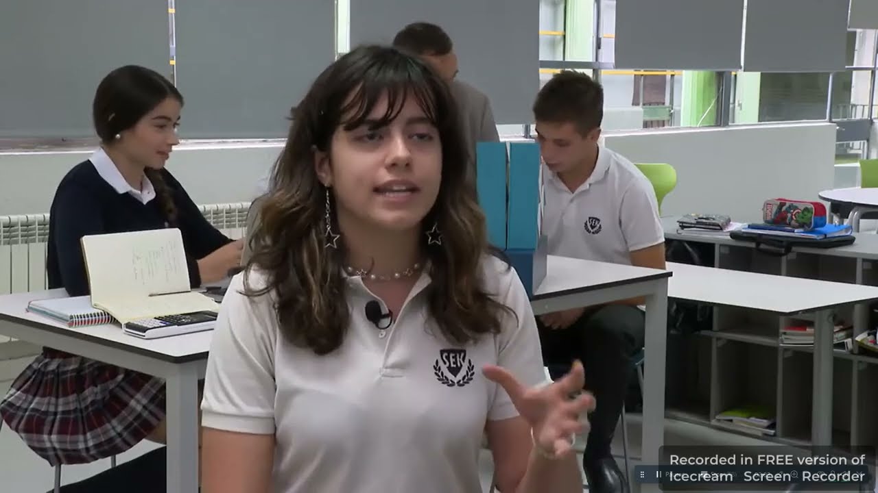 Informativos Telecinco en SEK-Ciudalcampo: Día de la Educación Financiera 2024