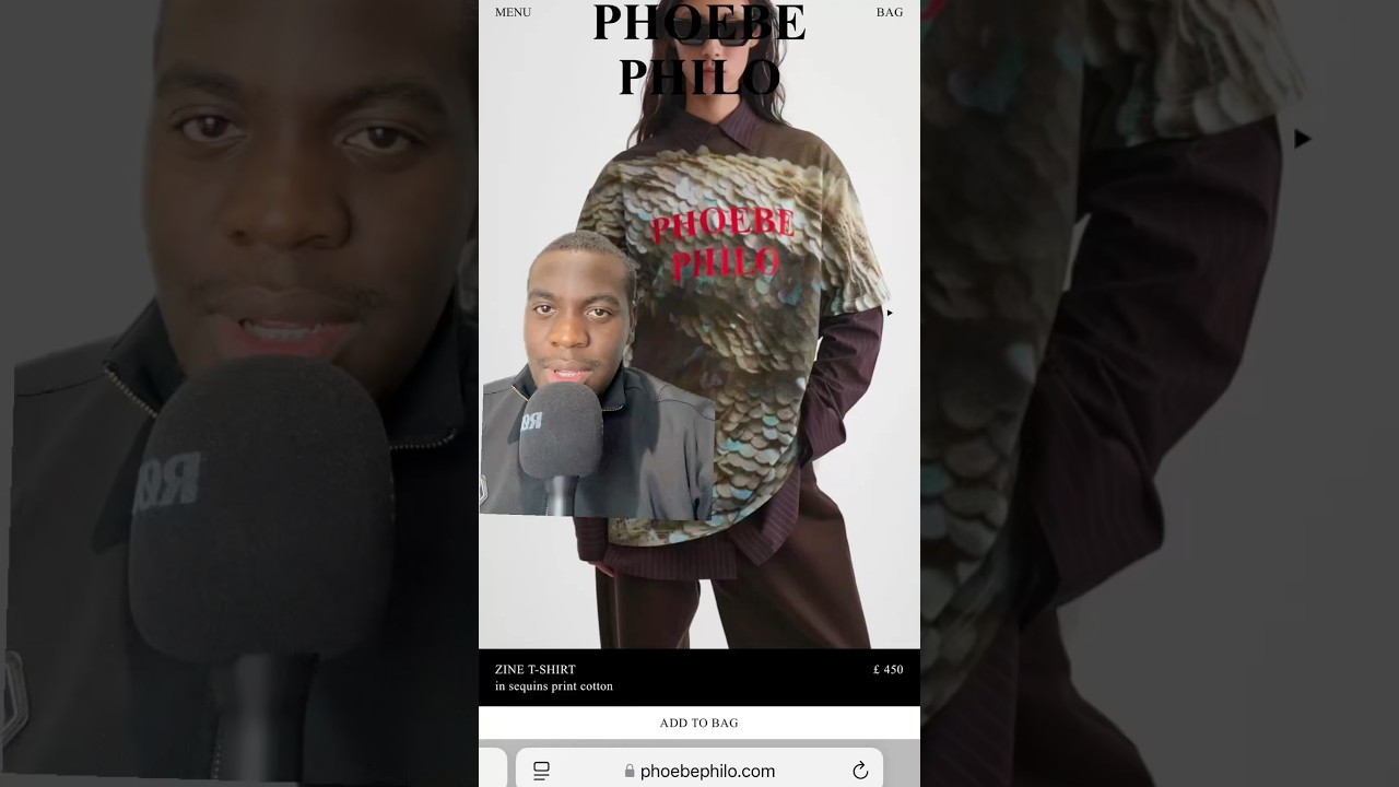 Phoebe Philo's Printed T-Shirt Dilemma #fashion #phoebephilo