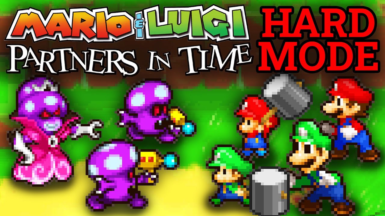 🔴 Mario & Luigi Partners in Time HARD MODE  🔴