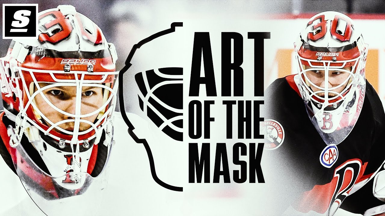 What's on Filip Gustavsson's mask? | Art of the Mask