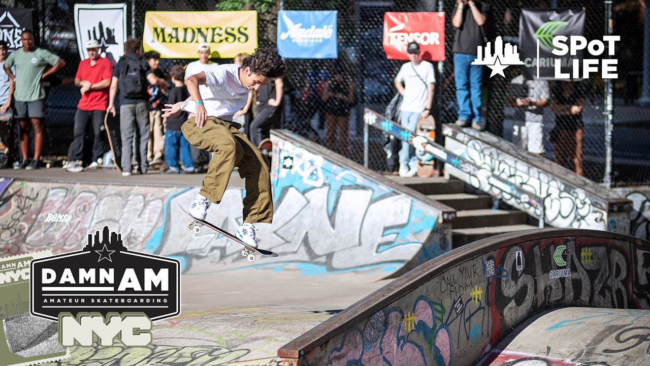 Damn Am NYC 2022 Finals & Best Trick: Presented by Cariuma - SPoT Life