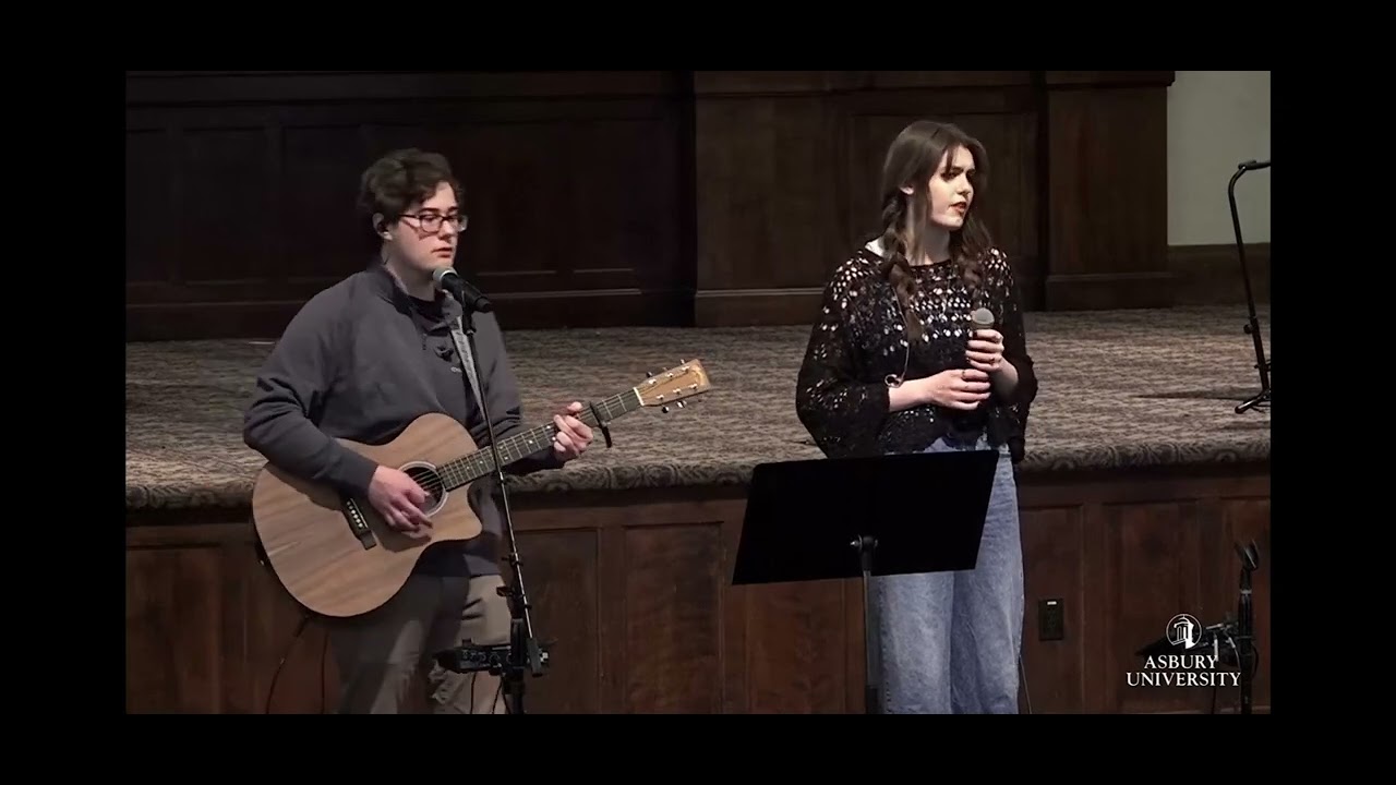 AU chapel: Open the Eyes of my heart
