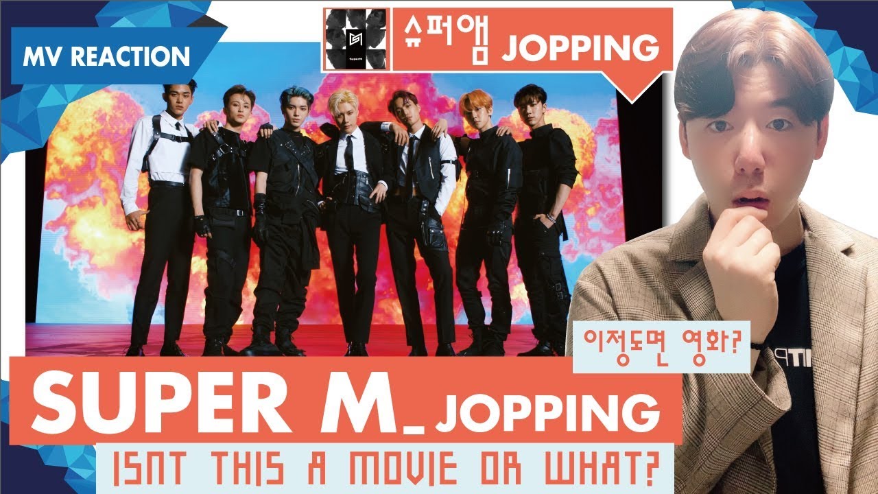 [ENG SUB][원스채널]  SUPER M - JOPPING MV REACTION [슈퍼엠/JOPPING]뮤비리액션