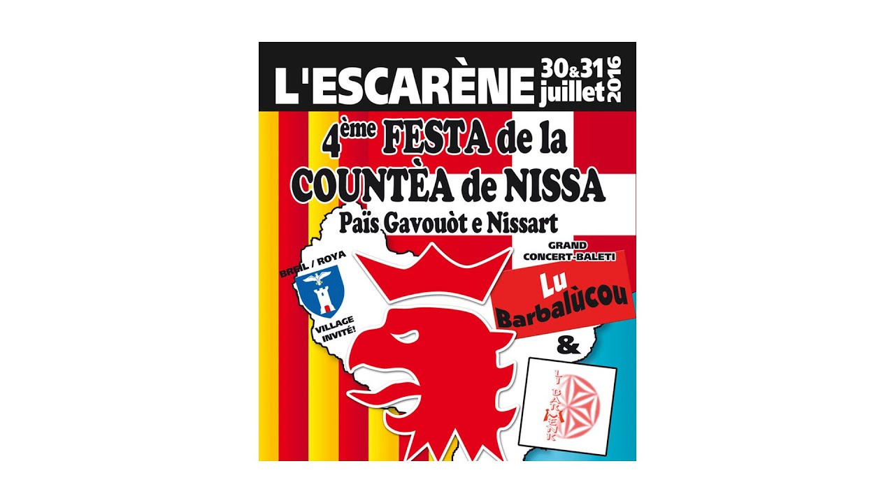 L'Escarene - Fete countea Nissa 2016