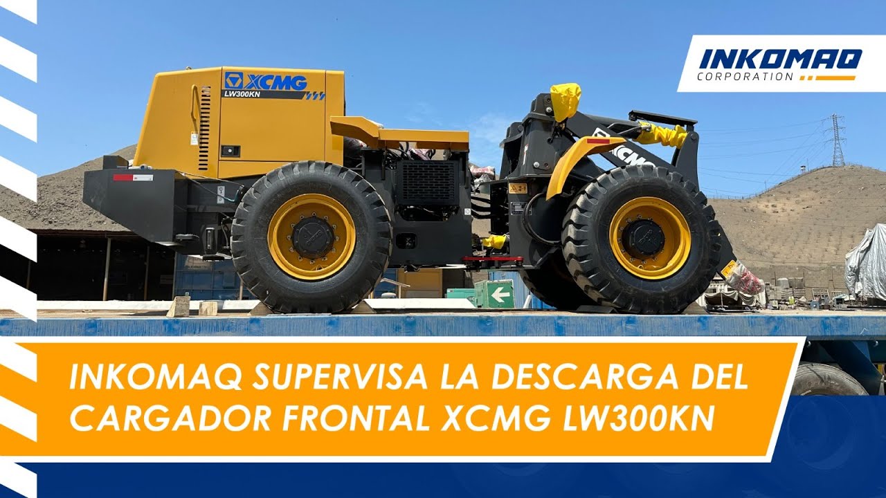 INKOMAQ descarga el Cargador Frontal XCMG LW300KN