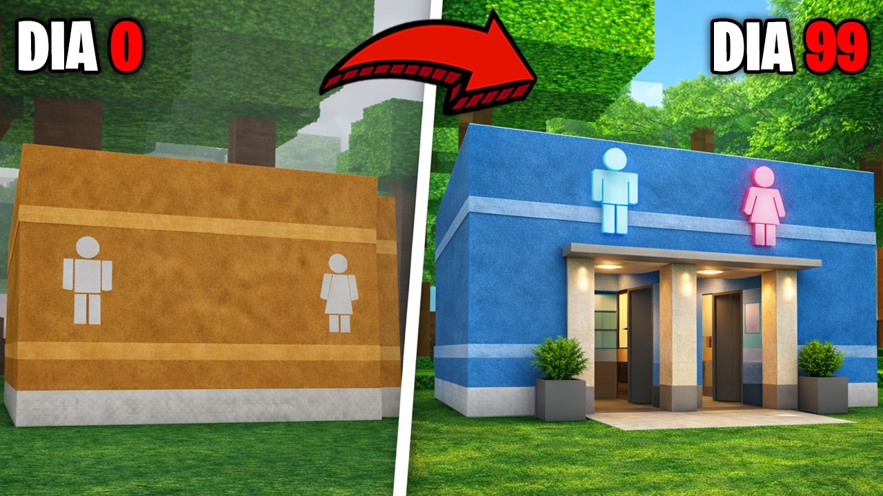 TRANSFORMÉ el BAÑO en 99 Noches en el Bosque