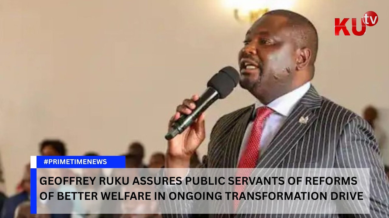 Geoffrey Ruku assures public servants of reforms for better welfare