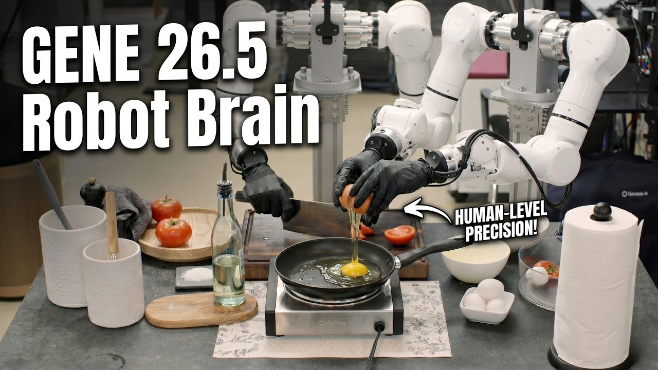 Genesis AI Unveils GENE 26.5 Robot Brain