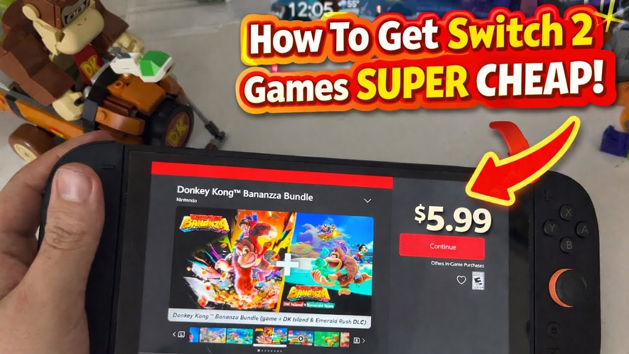 Как купить игры для Nintendo Switch 2 СУПЕР дешево!!