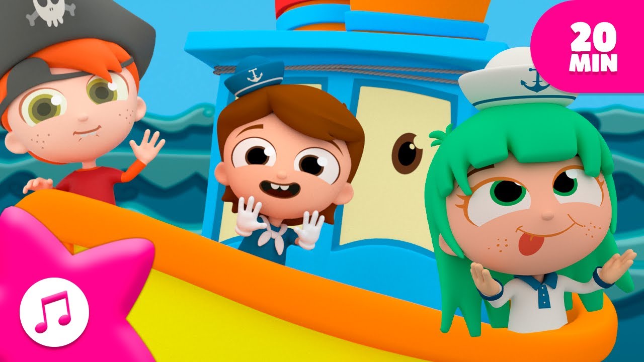 Una Vez me encontré el ABC⚓ Paco el Marinero - Aventuras en el mar 🌊