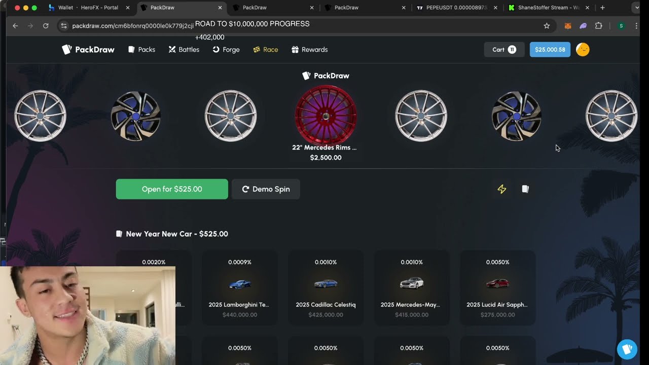 TOGI: ROAD TO $10,000,000 PACKDRAW/ROOBET/TRADING MASTERCLASS FULL STREAM