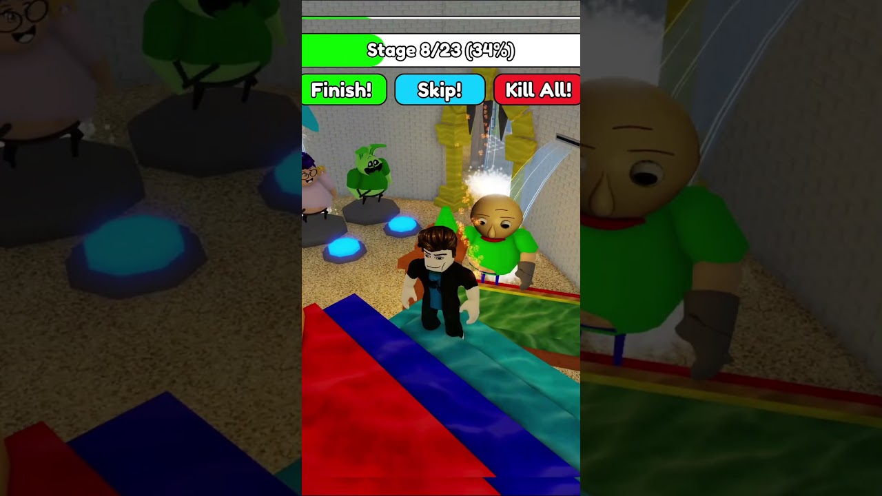 [NEW!] 📝 BALDI BARRY'S PRISON RUN! 🔓 Roblox Obby Adventure 