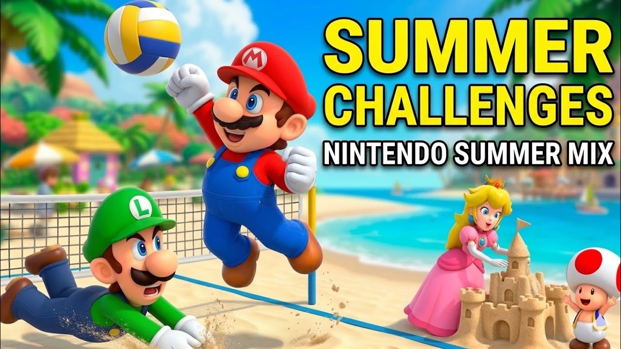 Vacation in the Mushroom Kingdom! | Nintendo-Style Summer Music