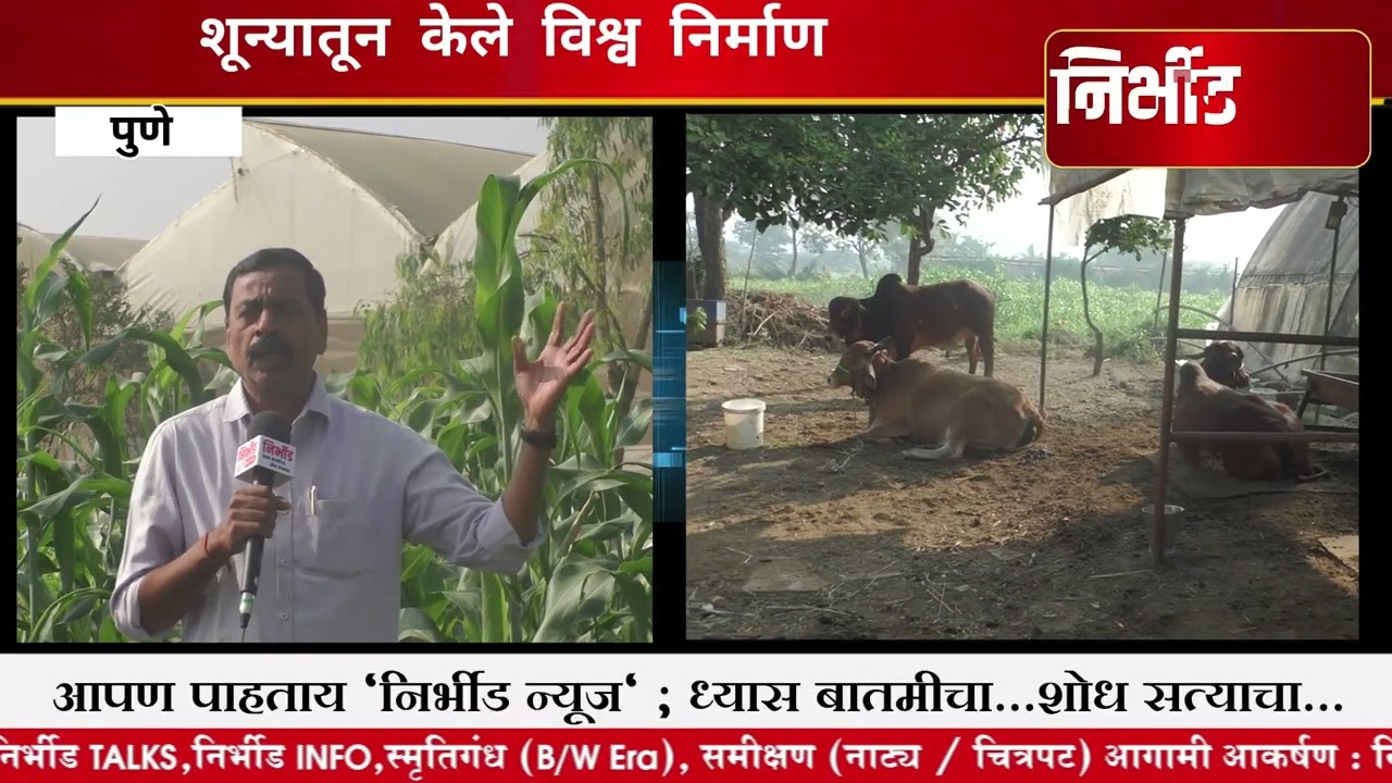 निर्भीड EXCLUSIVE । अभिनव शेती । यशोगाथा । श्री. ज्ञानेश्वर बोडके । माण (ता. मुळशी, जि. पुणे)