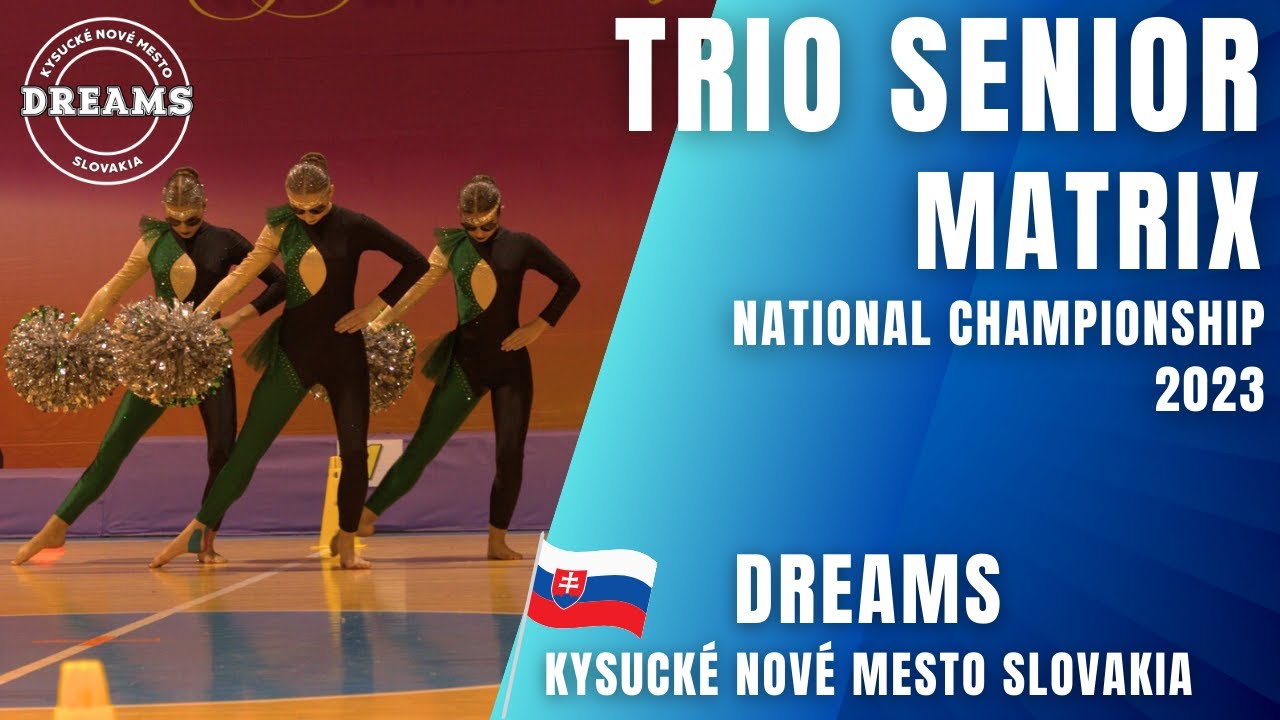 Dreams KNM - trio senior poms MSR 2023