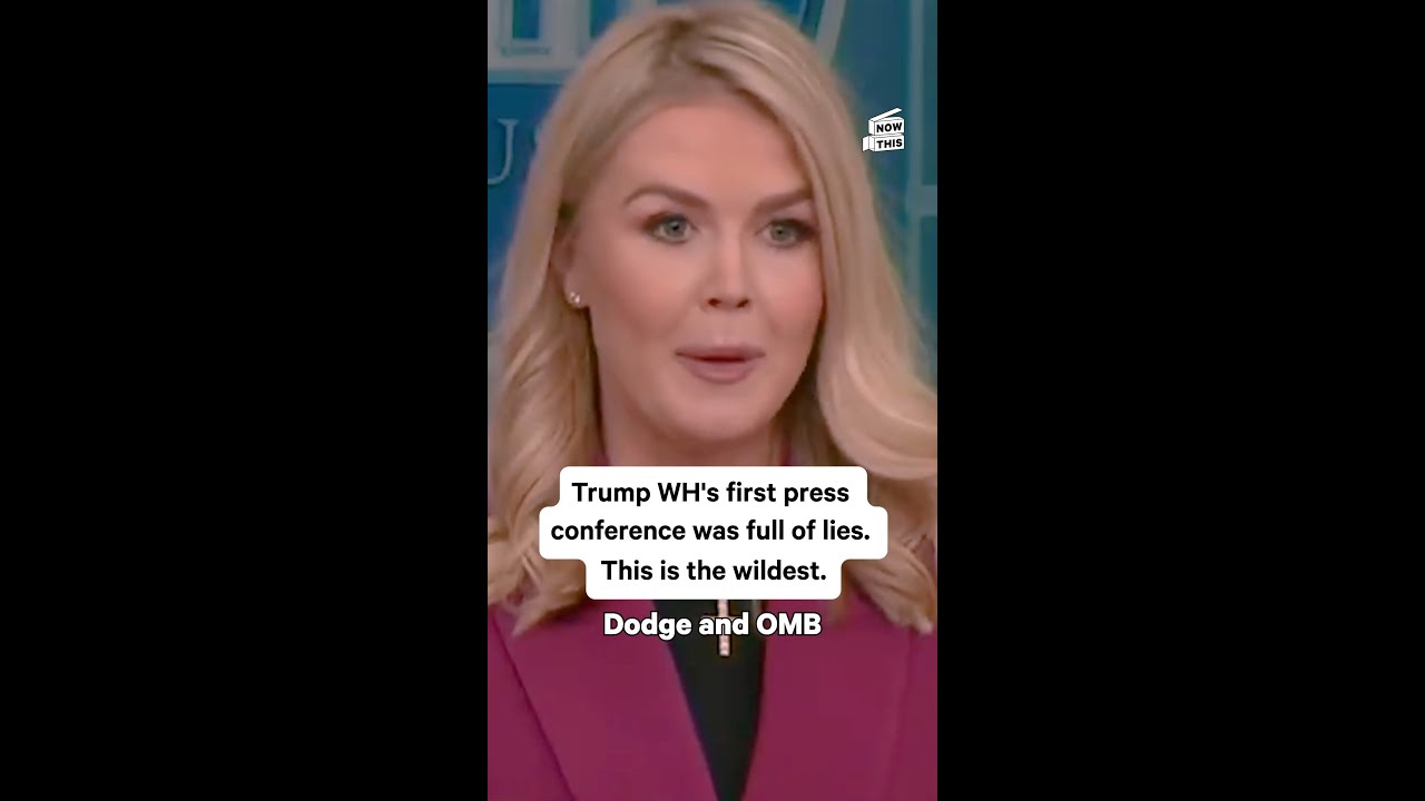 Karoline Leavitt&rsquo;s Bold Claim at First Press Conference