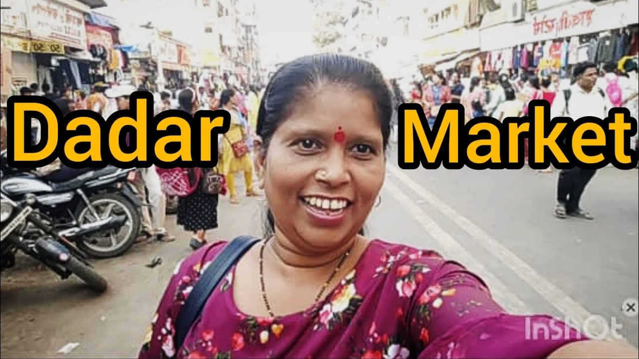 || crowd rush in dadar market || shopping ||