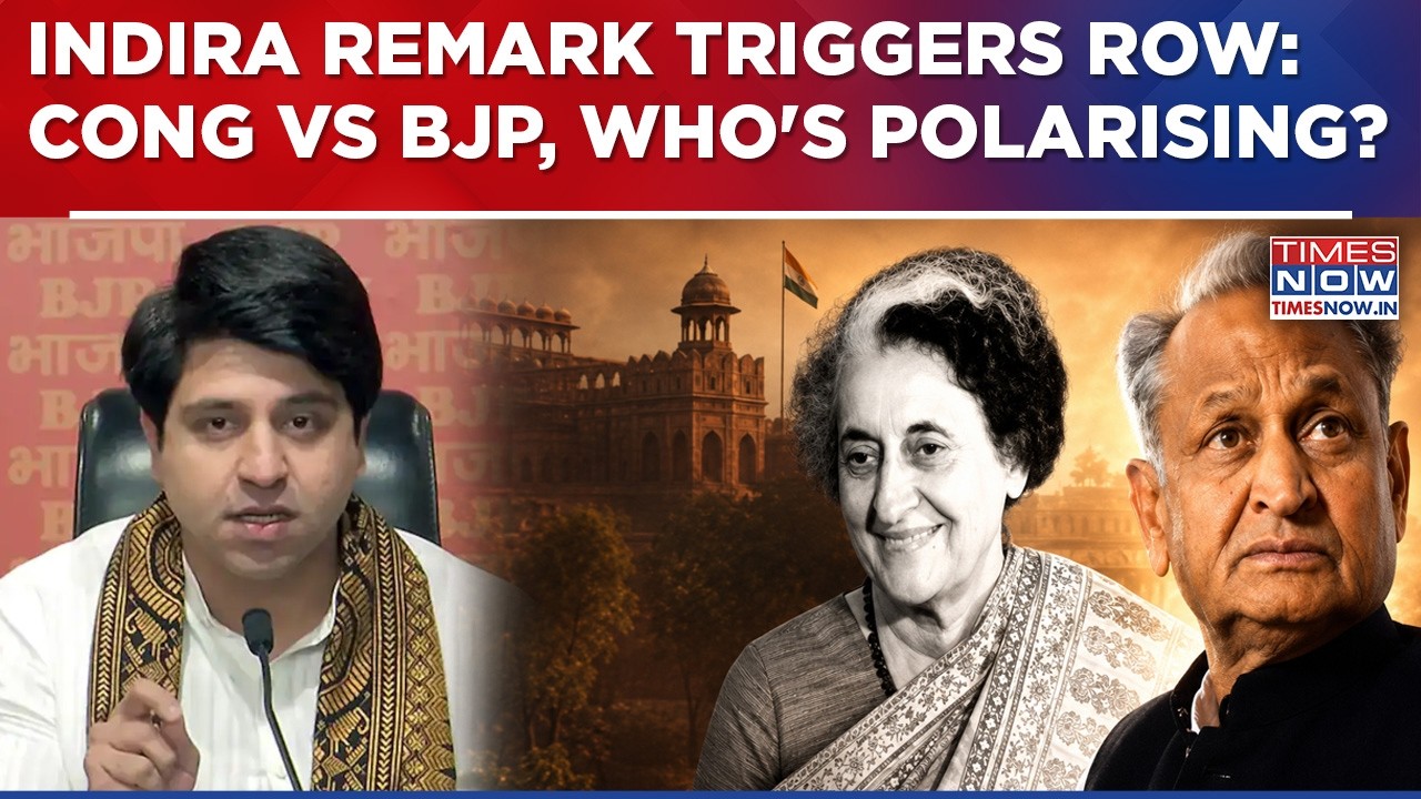 BJP Fires, Congress Counters, Debate Erupts As Indira Remark Triggers Row | Who's Really Polarising?