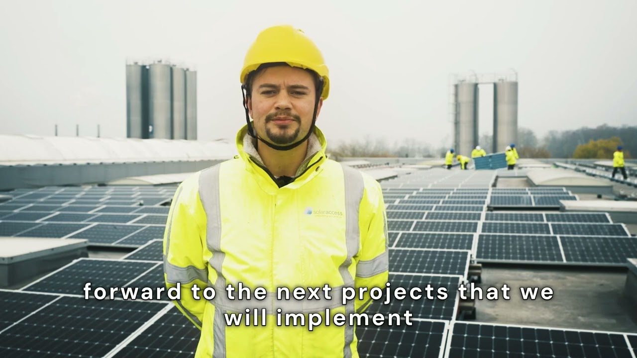 Solar panels at Orbia B&I (Wavin) in Poland - with SolarAccess