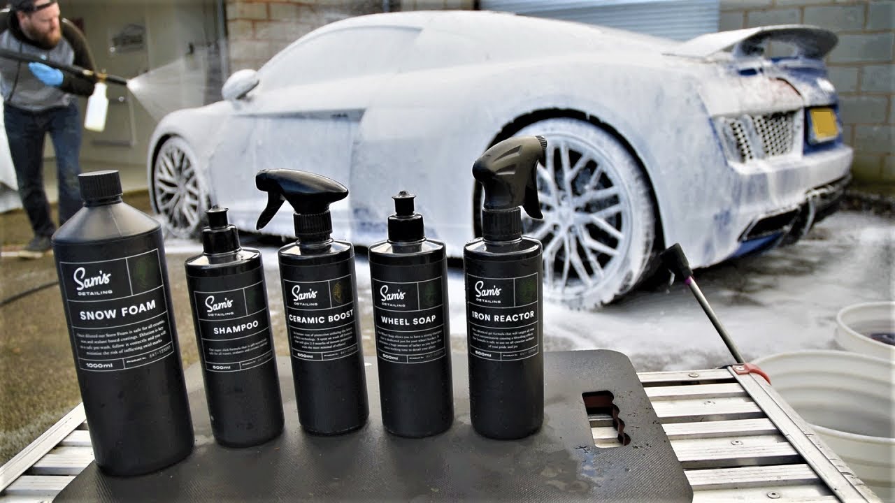 Audi R8 V10+ (2019) Maintenance Wash