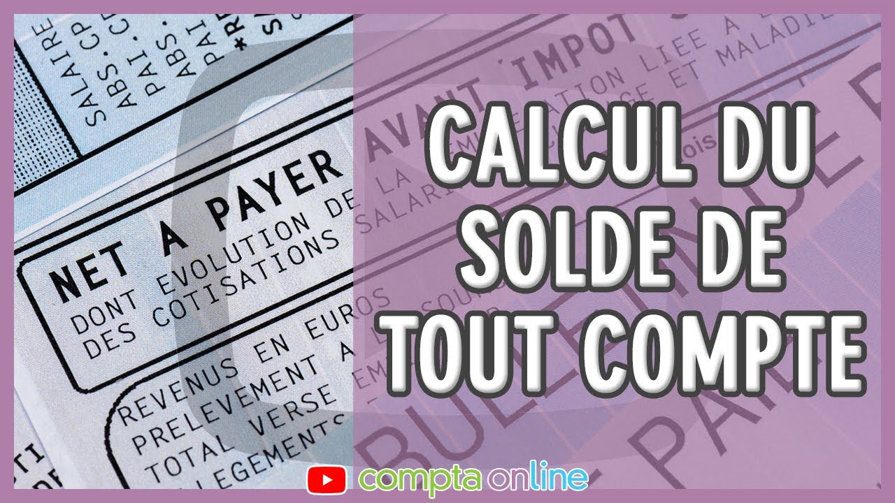 Sp&eacute;cificit&eacute;s du calcul du solde de tout compte