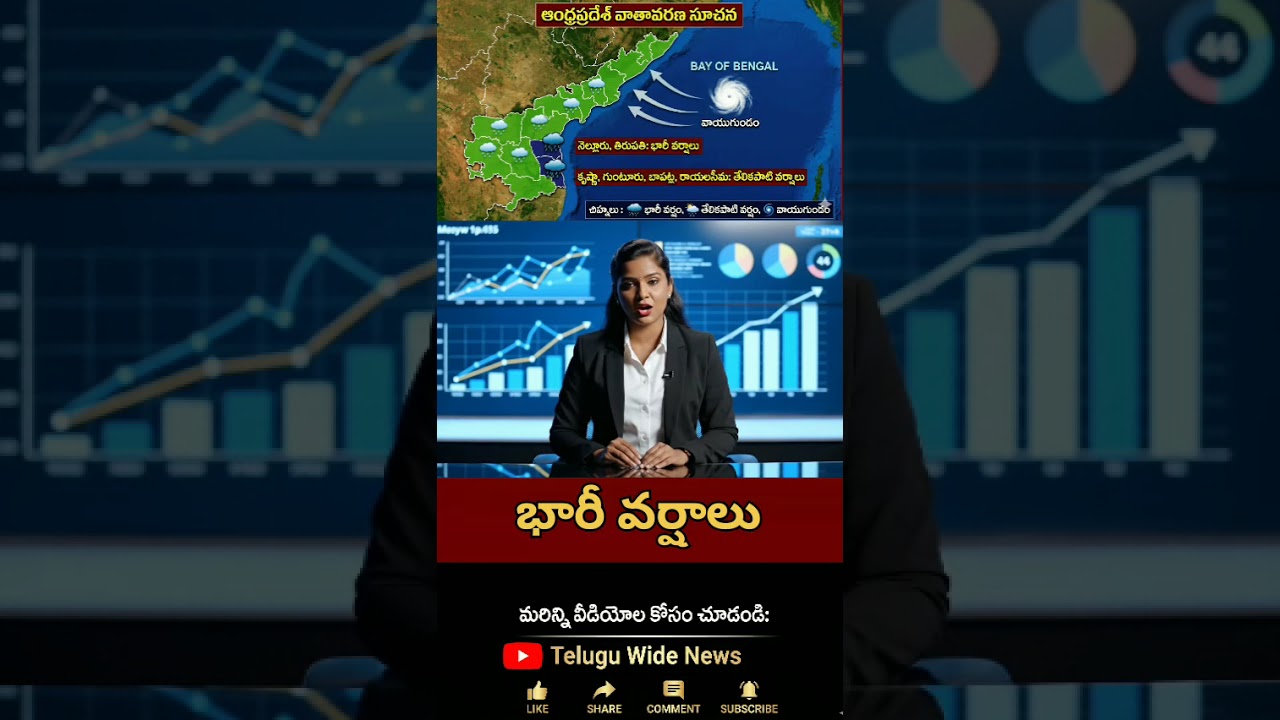 Moderate to heavy rains&hellip;Heavy Rains Alert: Nellore & Tirupati! AP Weather Update Today ⛈️