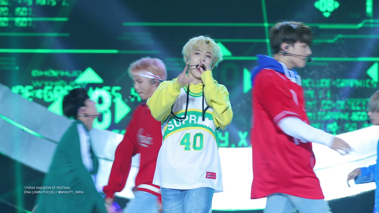 170924 대전 SF페스티벌 방탄소년단 - DNA 지민 직캠 JIMIN focus fancam (4K)