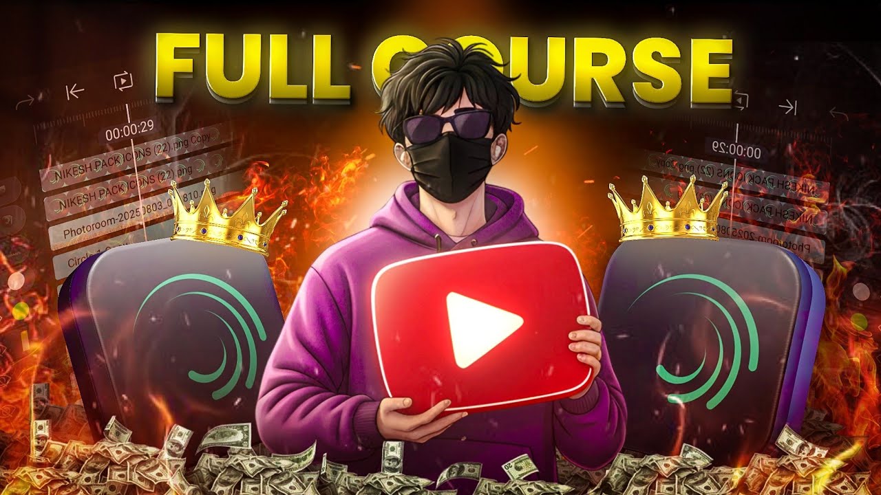 3D Mobile Video Editing Full Course |🥵Alightmotion Full Course 🔥