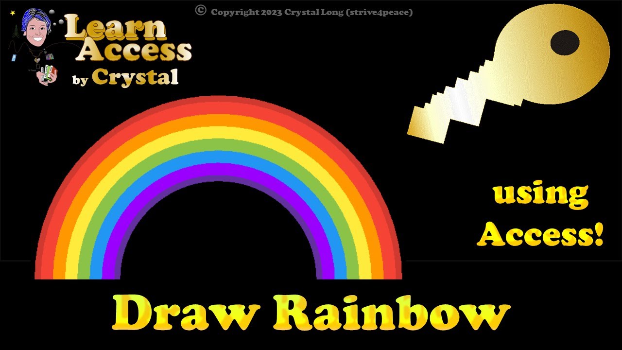 Draw a Rainbow on Access Reports