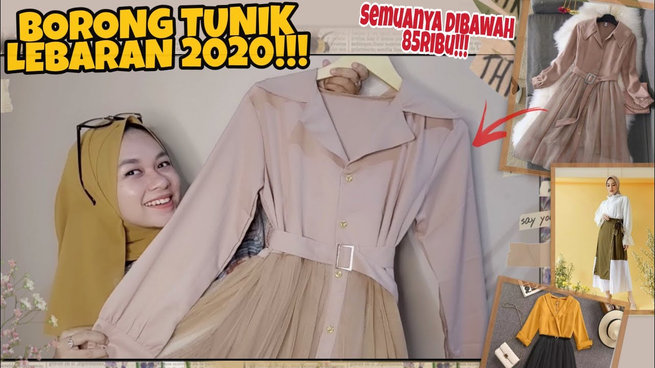 HAUL TUNIK LEBARAN 2020 MURAH MERIAH !!! SEMUANYA REAL PICTURE