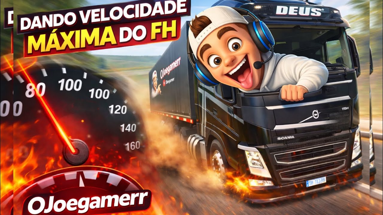 Testei o Volvo mais forte do Global Truck Online