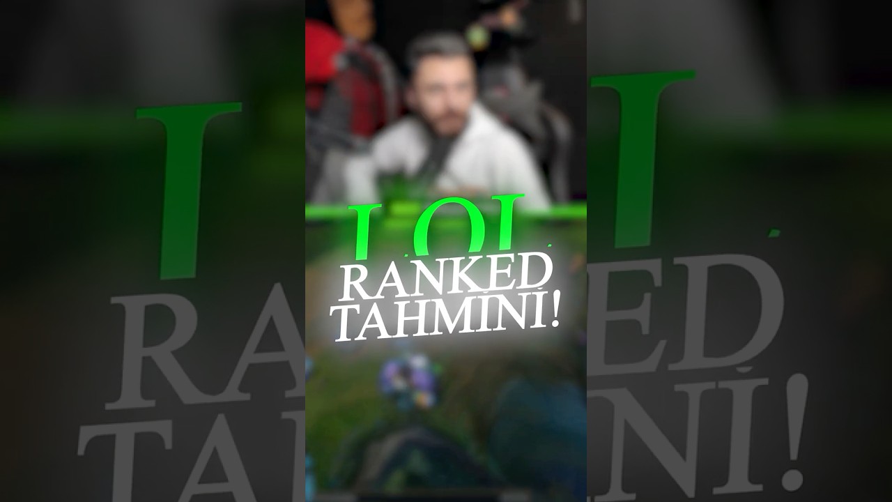 SİZCE BU VİDEODAKİ RANK NE? #8  