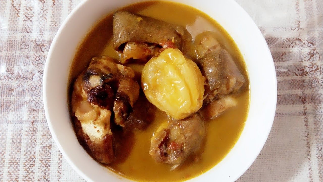 Soupe de patte de boeuf