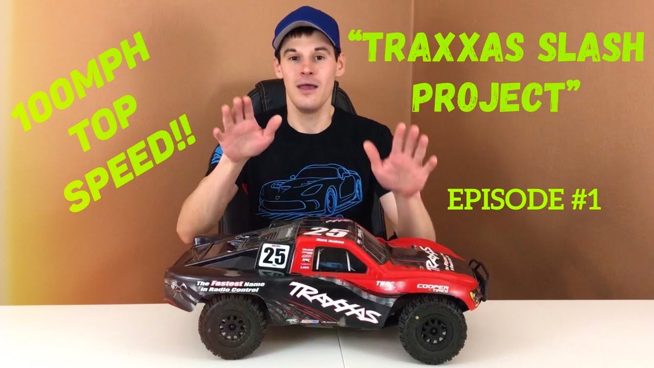100mph Traxxas Slash 4x4 Project - EPISODE #1 - Brushless Motor and ESC INSTALLATION!!