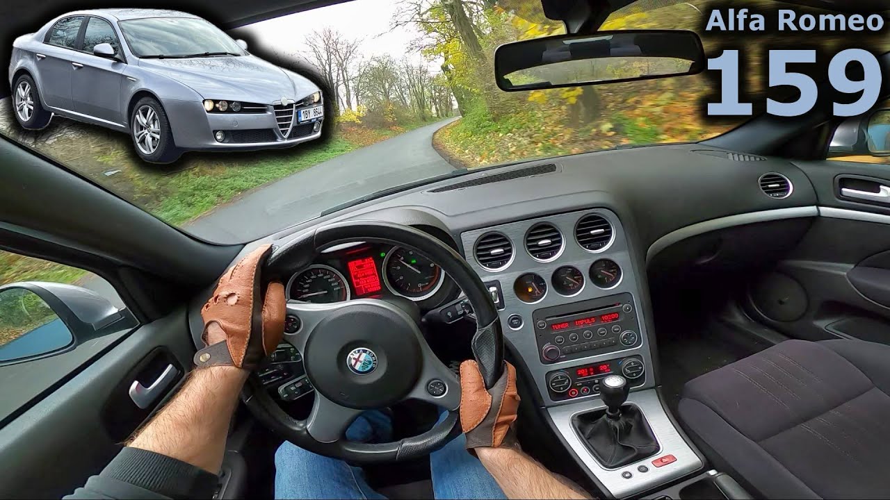 2009 Alfa Romeo 159 1,75 TBi | POV driving