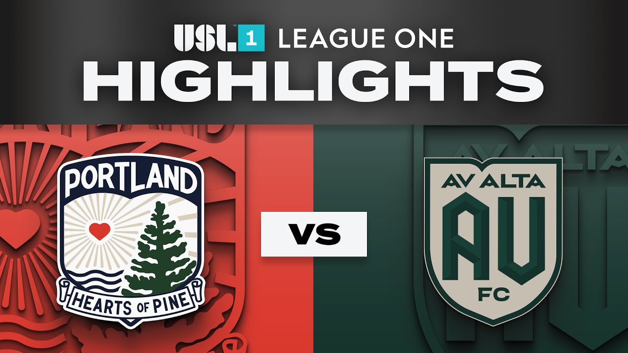 10.25.2025 | Portland Hearts of Pine vs. AV Alta FC - Game Highlights