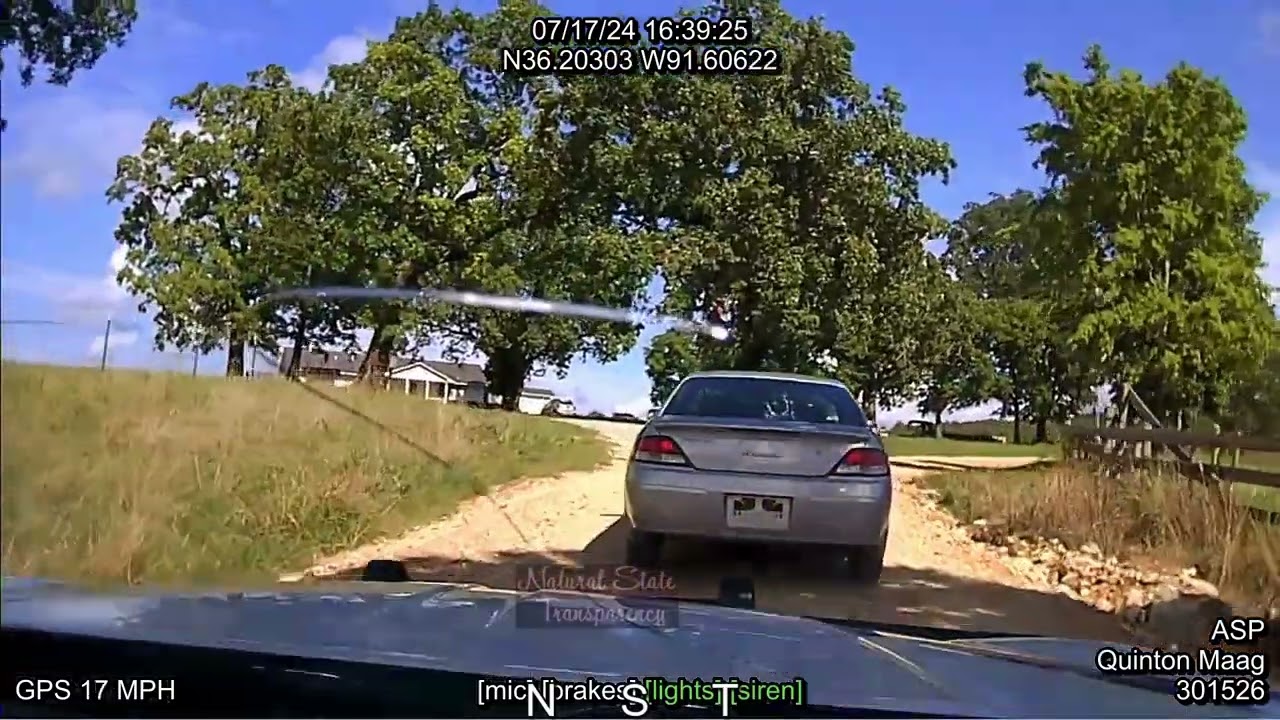 Pursuit/TVI/DWI Cornith Rd Ash Flat Sharp Arkansas State Police Troop B, Traffic Series Ep. 1077
