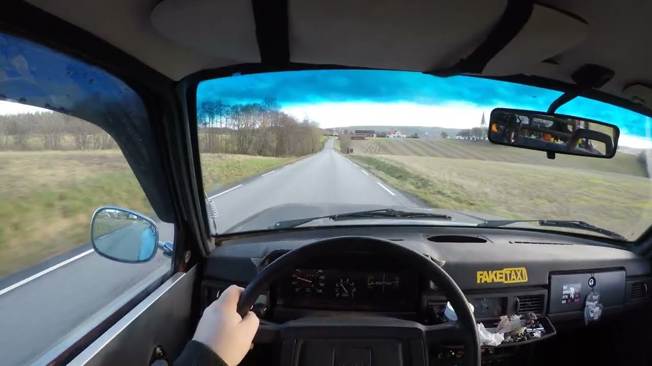 Volvo 245 Weber pov test drive.