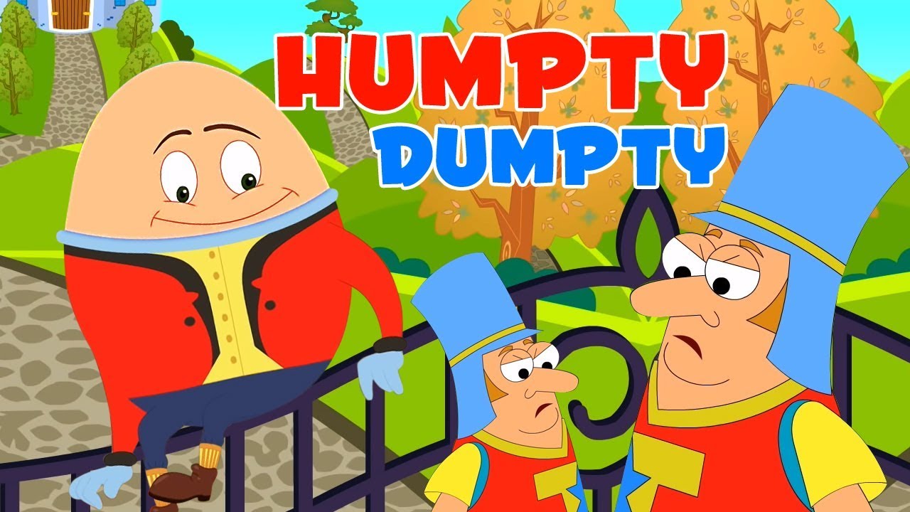 Humpty Dumpty Sat On A Wall | rimas prées-escolar | músicas infantis | Rhymes For Kids | Kids Songs