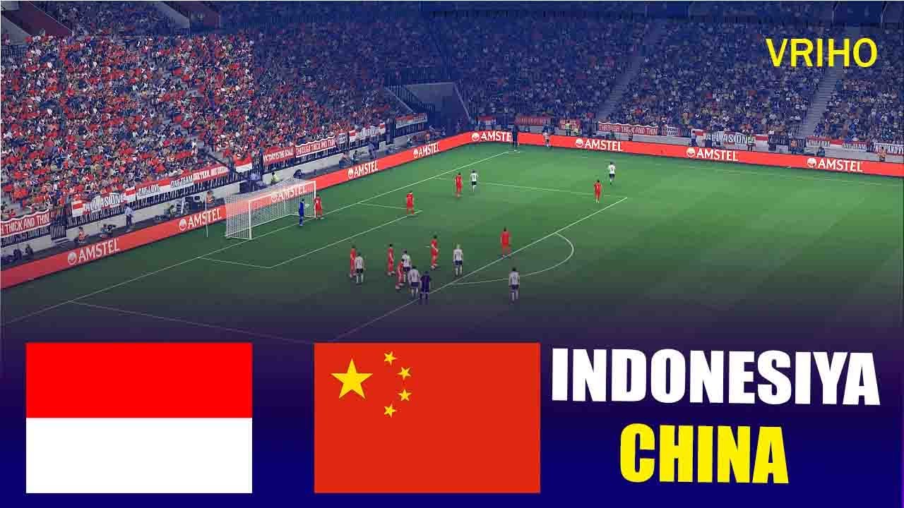 TIMNAS INDONESIA VS CHINA KUALIFIKASI PIALA DUNIA 26 - SEQUAD BARU TIMNAS INDONESIA 25 - PES 2024